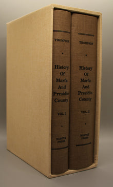 History of Marfa and Presidio County, Texas 1535-1946