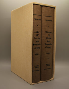 History of Marfa and Presidio County, Texas 1535-1946