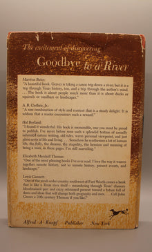 Goodbye to a River