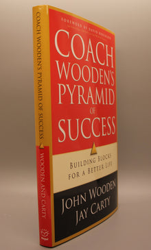 Coach Wooden’s Pyramid of Success, Building Blocks for a Better Life